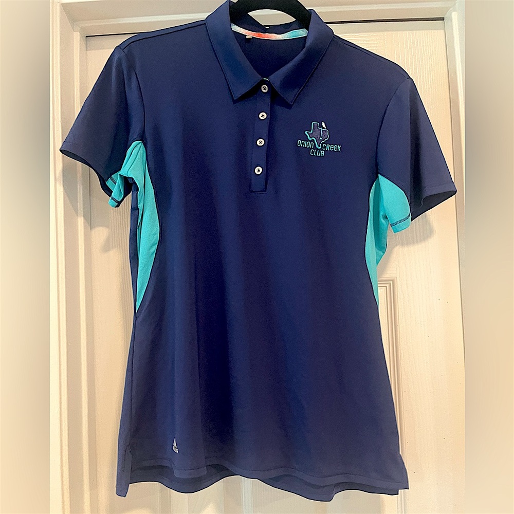 Spring Hobbies! Woman’s Adidas Golf Shirt Sz S